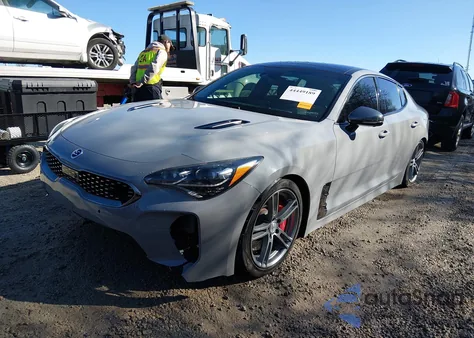 2019 Kia Stinger Gt2 from USA, damaged, VIN KNAE55LC5K6045636